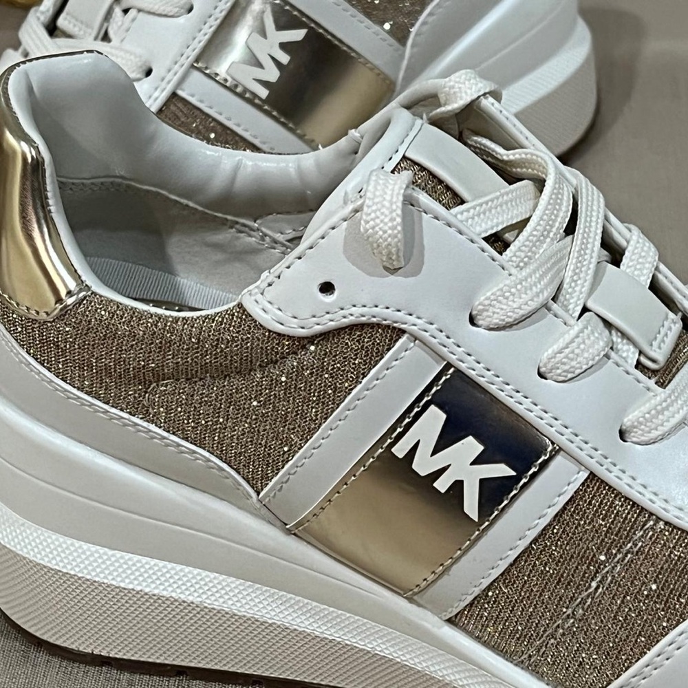 Michael Michael Kors Mabel Wedge Sneaker- Women’s. New - Picture 7 of 9